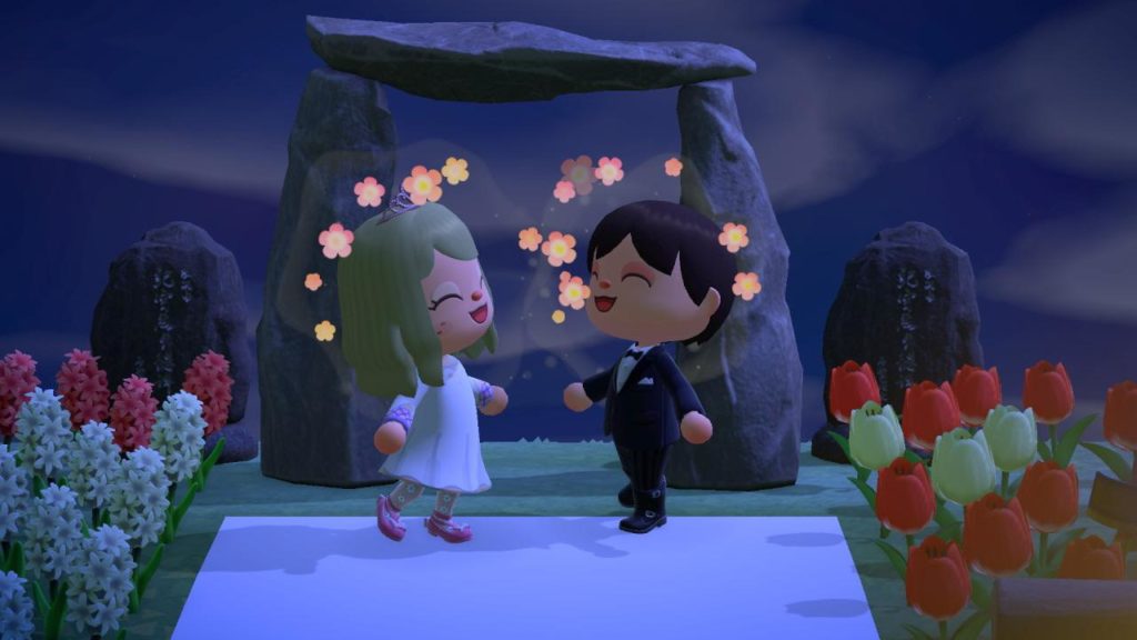 Animal Crossing wedding