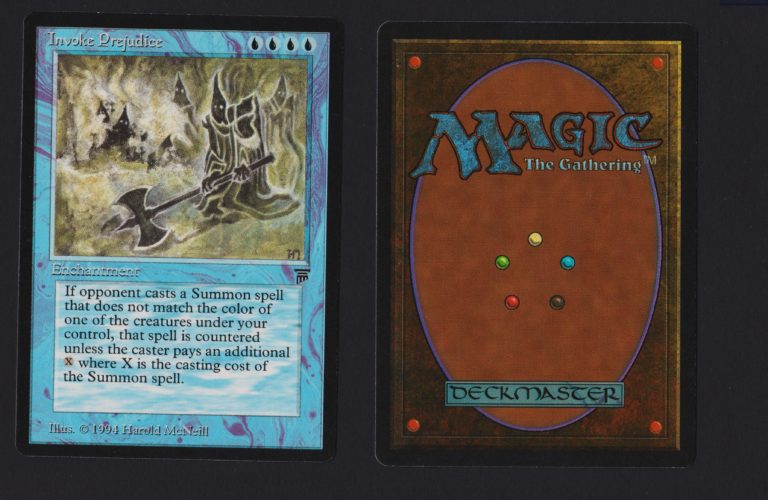 Some Magic: The Gathering cards have been cancelled