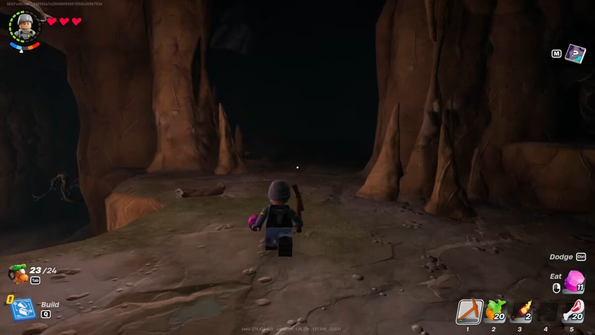 LEGO Fortnite: How to find way out of caves 1