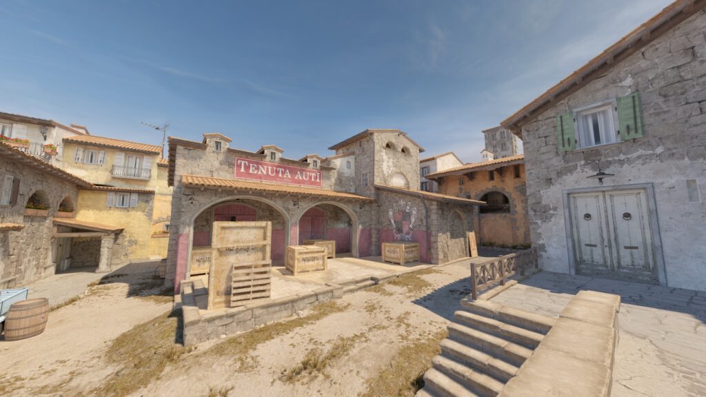 Inferno map in Counter-Strike 2