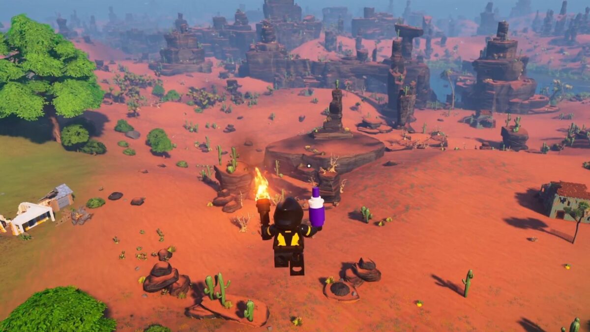 Where to Find Sand Wolves in LEGO Fortnite