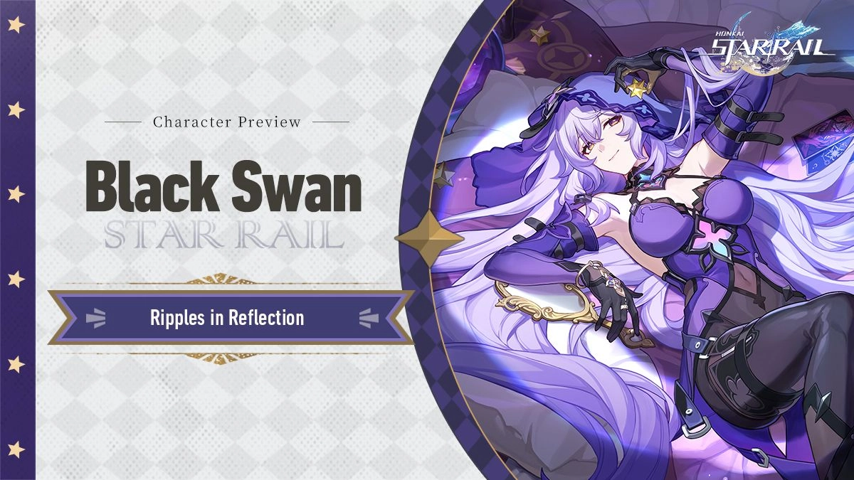 Honkai: Star Rail V2.0 Black Swan Character and Reforged Remembrance Light Cone Preview 1