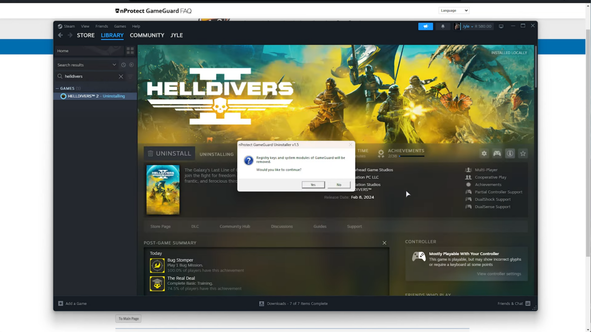 Helldivers 2 Kernel Anticheat nProtect GameGuard explained Level Push