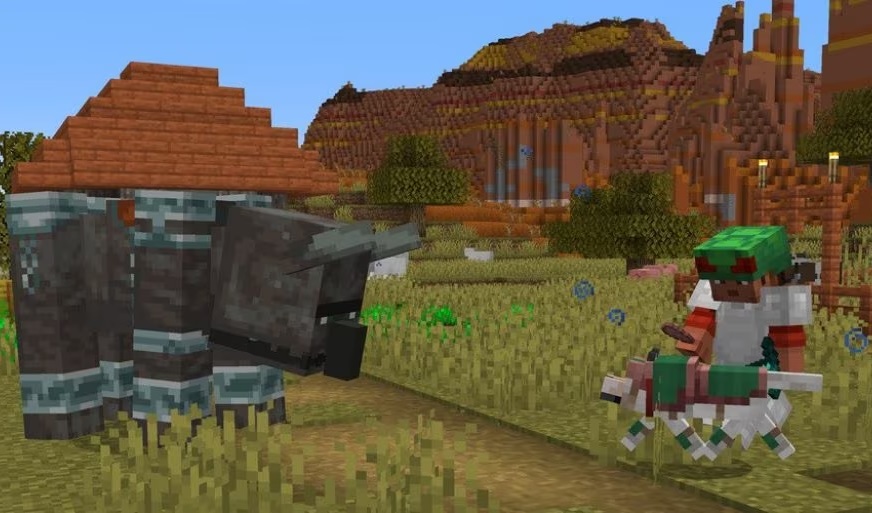 Minecraft's latest snapshot revamps Wolf Armor and UI for a fresh look 2