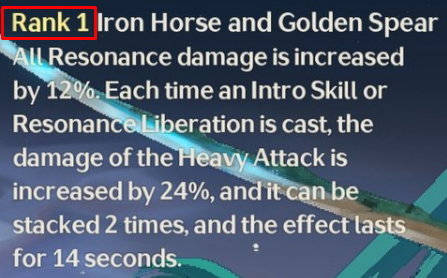 Wuthering Waves Rank