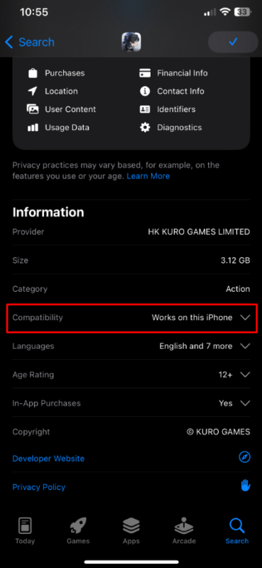 Wuthering Waves System Requirements 7 Wuthering Waves iOS system requirements